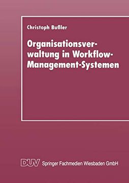 portada Organisationsverwaltung in Workflow-Management-Systemen (en Alemán)