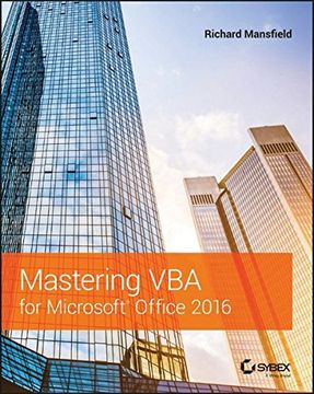 portada Mastering VBA for Microsoft Office 2016