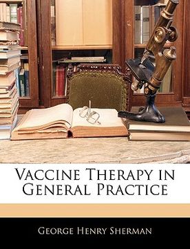 portada vaccine therapy in general practice (en Inglés)
