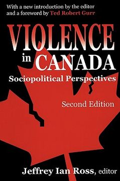 portada violence in canada: sociopolitical perspectives (en Inglés)