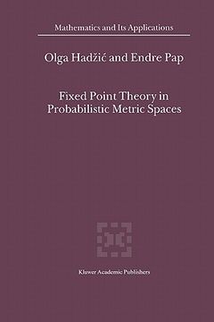 portada fixed point theory in probabilistic metric spaces (in English)