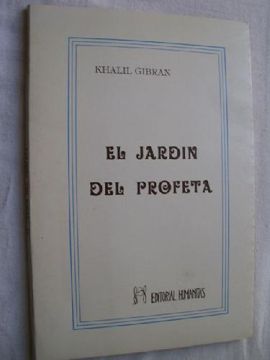 portada El Jardín del Profeta (in Spanish)