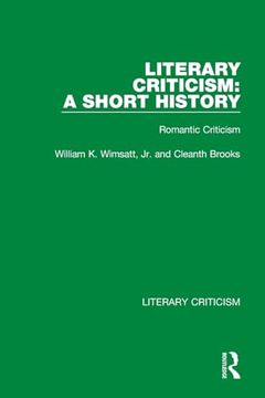 portada Literary Criticism: A Short History: Neo-Classical Criticism (in English)