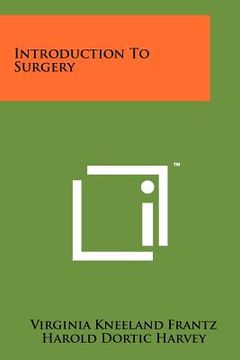 portada introduction to surgery