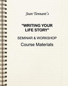 portada jean tennant's writing your life story (en Inglés)