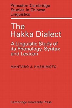 portada The Hakka Dialect Paperback (Princeton 