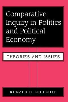 portada comparative inquiry in politics and political economy: theories and issues (en Inglés)