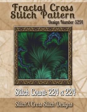 portada Fractal Cross Stitch Pattern: Design No. 5291 (en Inglés)