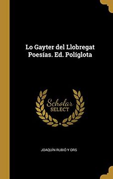 portada Lo Gayter del Llobregat Poesías. Ed. Políglota (en Catalá)