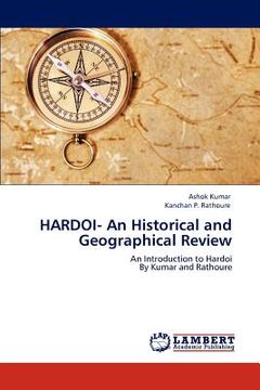 portada hardoi- an historical and geographical review (en Inglés)