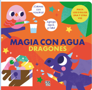 portada MAGIA CON AGUA - DRAGONES (in Spanish)