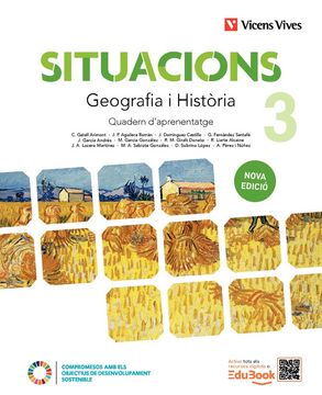 portada Situacions 3. Geografia i Història. Quadern d'aprenentatge. Nova Edició (en Catalá)