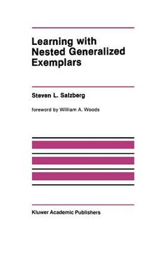 portada Learning with Nested Generalized Exemplars (en Inglés)