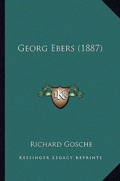 portada Georg Ebers (1887) (en Alemán)