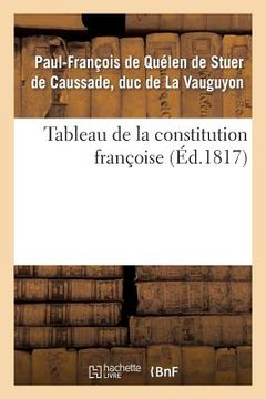 portada Tableau de la Constitution Françoise (en Francés)