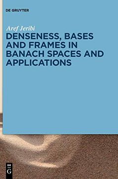 portada Denseness, Bases and Frames in Banach Spaces and Applications (en Inglés)