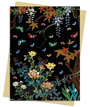portada Ashmolean Museum: Cloisonné Casket With Flowers and Butterflies Greeting Card Pack: Pack of 6 (Greeting Cards) (en Inglés)