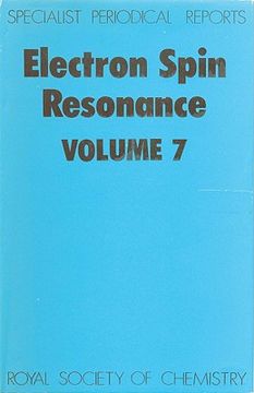 portada electron spin resonance: volume 7 (en Inglés)