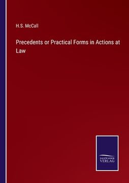 portada Precedents or Practical Forms in Actions at Law (en Inglés)