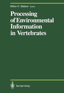 portada processing of environmental information in vertebrates (in English)