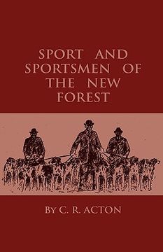 portada sport and sportsmen of the new forest (en Inglés)