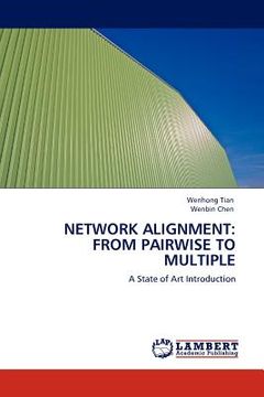 portada network alignment: from pairwise to multiple (en Inglés)