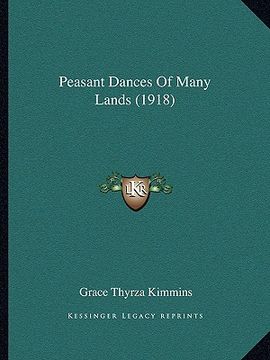 portada peasant dances of many lands (1918) (en Inglés)
