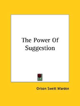 portada the power of suggestion (in English)