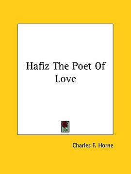 portada hafiz the poet of love (in English)