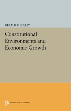 portada Constitutional Environments and Economic Growth (en Inglés)