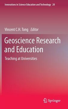 portada Geoscience Research and Education: Teaching at Universities (en Inglés)