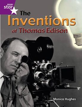 portada Rigby Star Guided Quest Purple: The Inventions Of Thomas Edison Pupil Book (Single) (Paperback) 