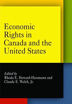 portada Economic Rights in Canada and the United States (en Inglés)