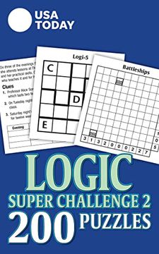portada Usa Today Logic Super Challenge 2: 200 Puzzles (Usa Today Puzzles) (Volume 31) (en Inglés)