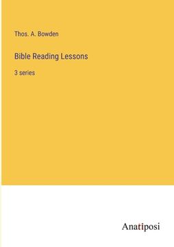 portada Bible Reading Lessons: 3 series (en Inglés)
