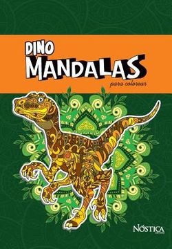 portada Dino Mandalas: para colorear