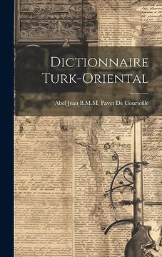 portada Dictionnaire Turk-Oriental (en Portugués)