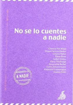 portada No Se Lo Cuentes A Nadie (in Spanish)