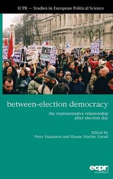 portada Between-Election Democracy (en Inglés)