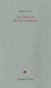 portada Ein Plädoyer für die Intoleranz (in German)