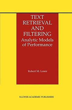 portada Text Retrieval and Filtering: Analytic Models of Performance (The Information Retrieval Series)