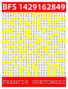 portada Bfs 1429162849: A BFS Puzzle (in English)