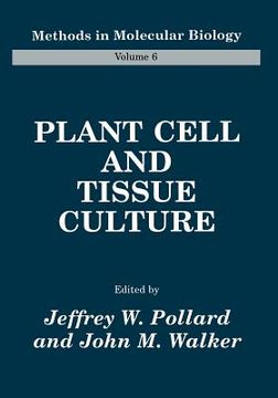 portada Plant Cell and Tissue Culture (en Inglés)