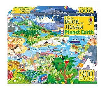 portada Usborne Book and Jigsaw Planet Earth (in English)