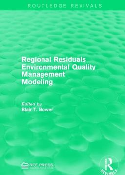 portada Regional Residuals Environmental Quality Management Modeling (en Inglés)