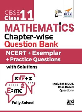 portada CBSE Class 11 Mathematics Chapter-wise Question Bank - NCERT + Exemplar + Practice Questions with Solutions - 3rd Edition (en Inglés)
