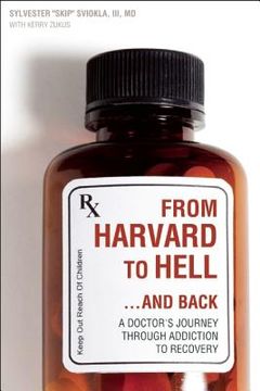 portada from harvard to hell...and back: a doctor's journey through addiction to recovery (en Inglés)
