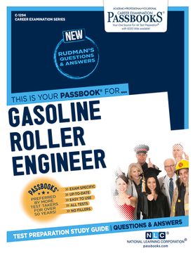 portada Gasoline Roller Engineer (C-1294): Passbooks Study Guide Volume 1294 (en Inglés)