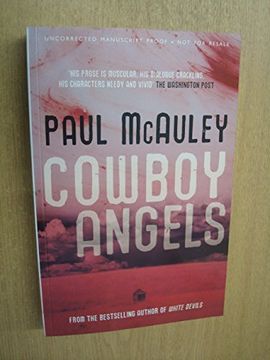 portada Cowboy Angels de Paul j. Mcauley(Orion Publishing co)