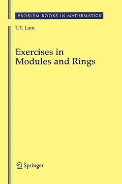portada exercises in modules and rings (en Inglés)